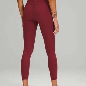 Lululemon Wunder Under High Rise crop leggings size 8